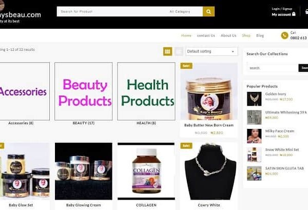 E-commerce Website
